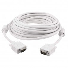 ICA  3-Meter VGA to VGA Converter Adapter Cable (White)