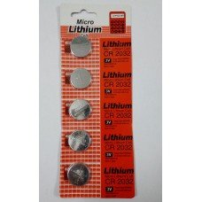 Micro Lithium Cell CR2032 3V Coin Battery (10)